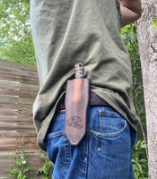 MOLLE leather sheath