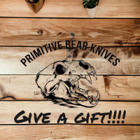 primitive bear knives gift card!?!?!